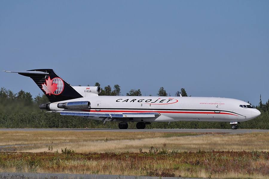 Boeing 727-200F cargo aircraft