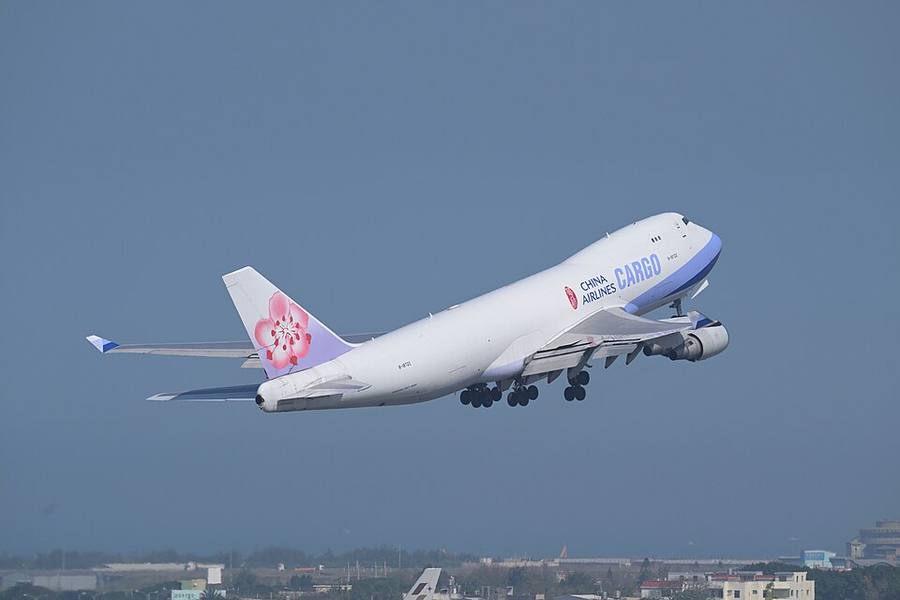 Boeing 747-400F cargo aircraft