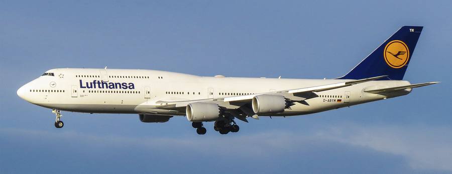 Boeing 747-8F cargo aircraft