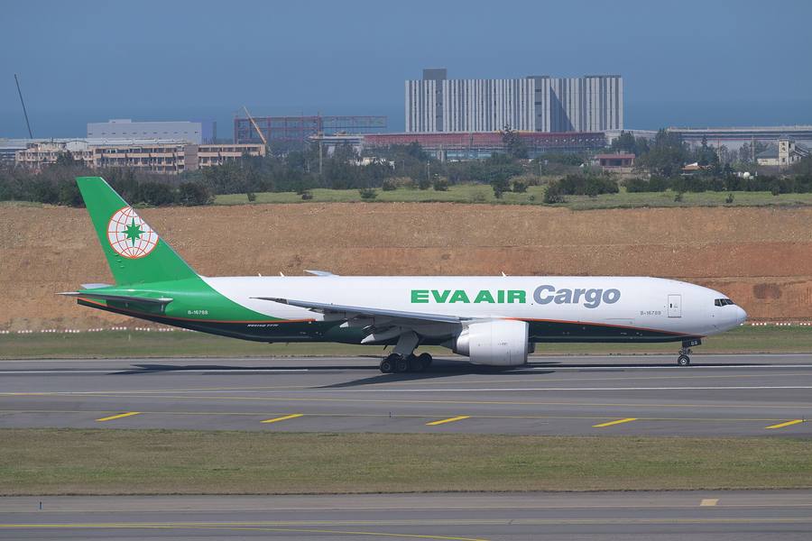 Boeing 777F cargo aircraft