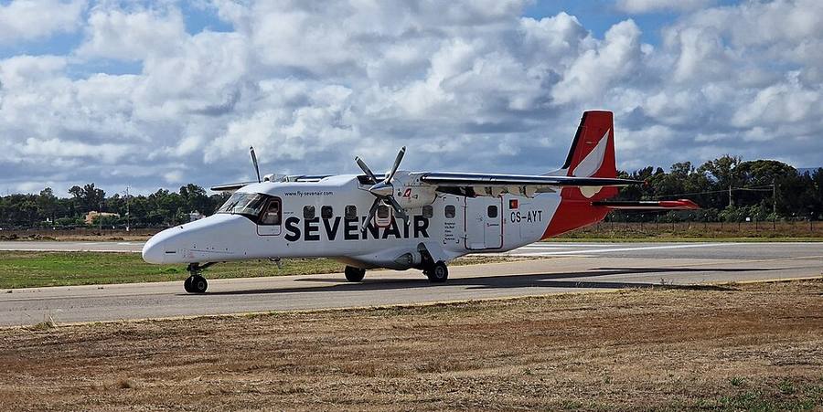Dornier 228 cargo aircraft