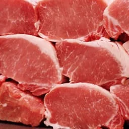 Fresh chilled beef and pork