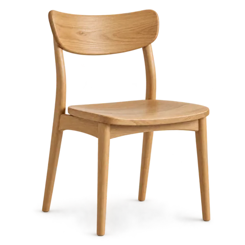 Oak dining chair